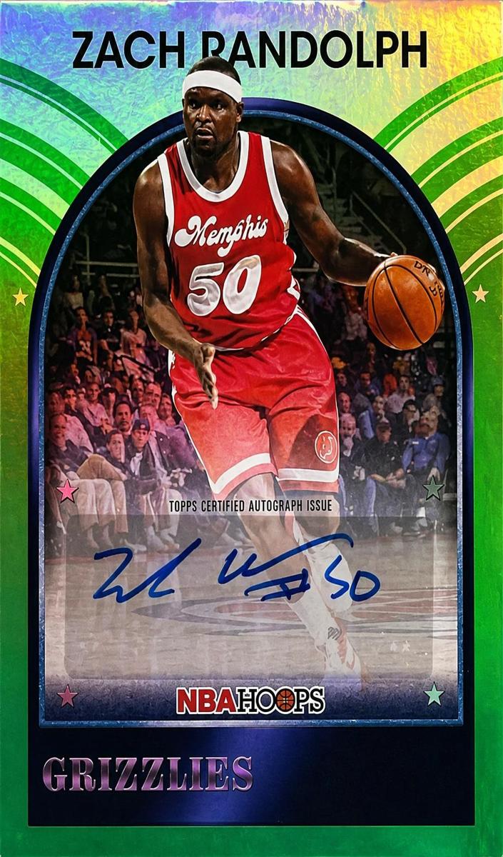 2025 Zach Randolph [Green Hoops] #89S-ZR