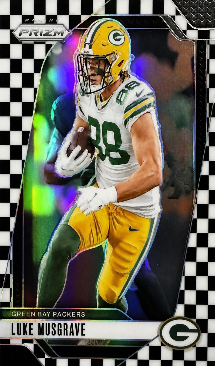 Luke Musgrave 2024 Prizm Football card