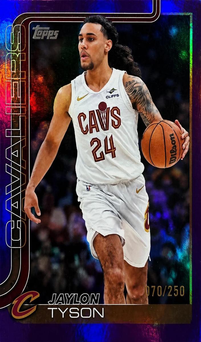 Jaylon Tyson 2025 Topps Basketball card