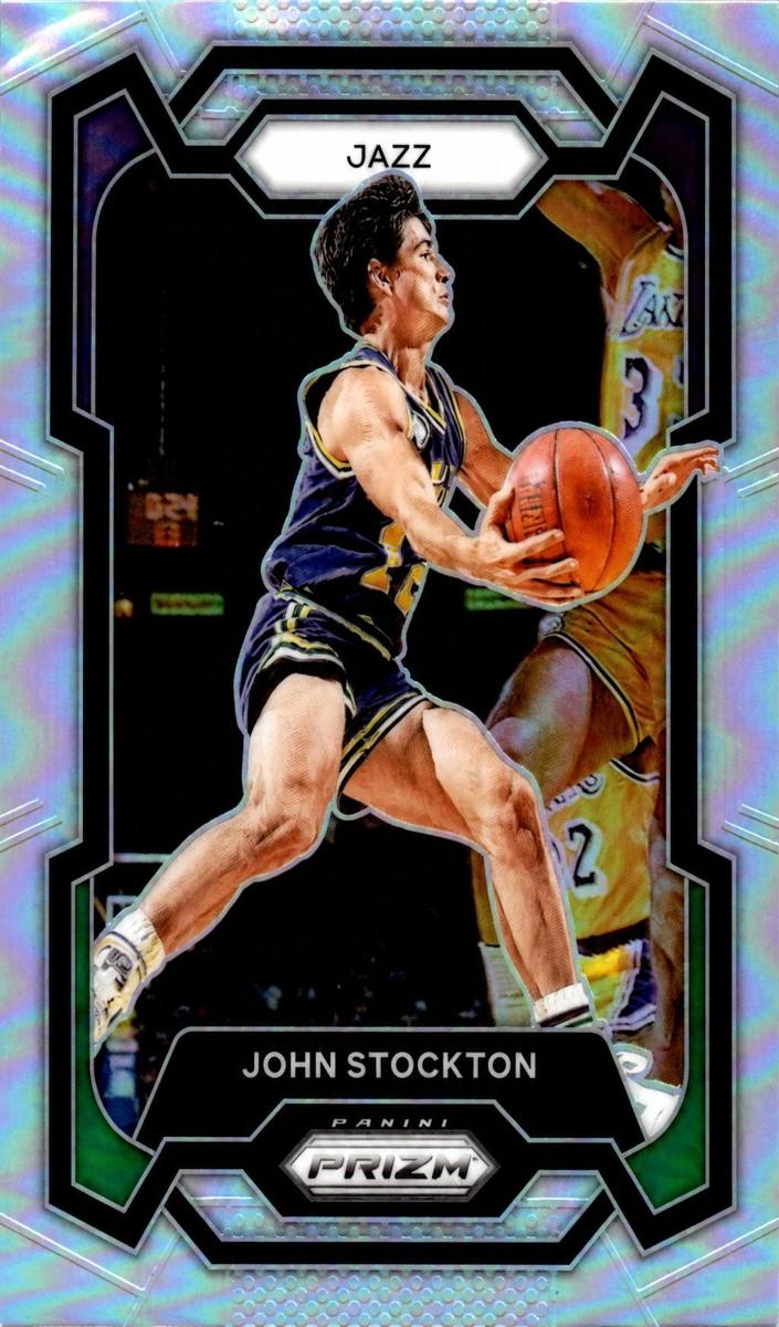 John Stockton 2023-24 Prizm Basketball card