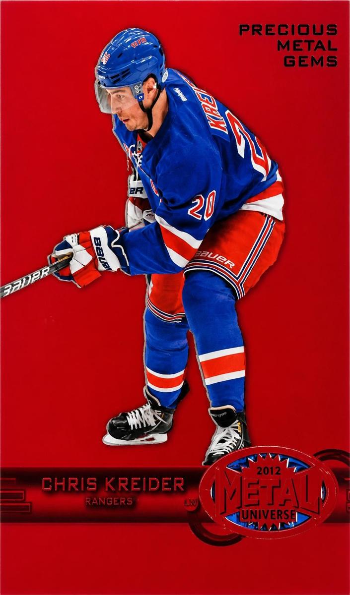 2012 Chris Kreider [Red] #11