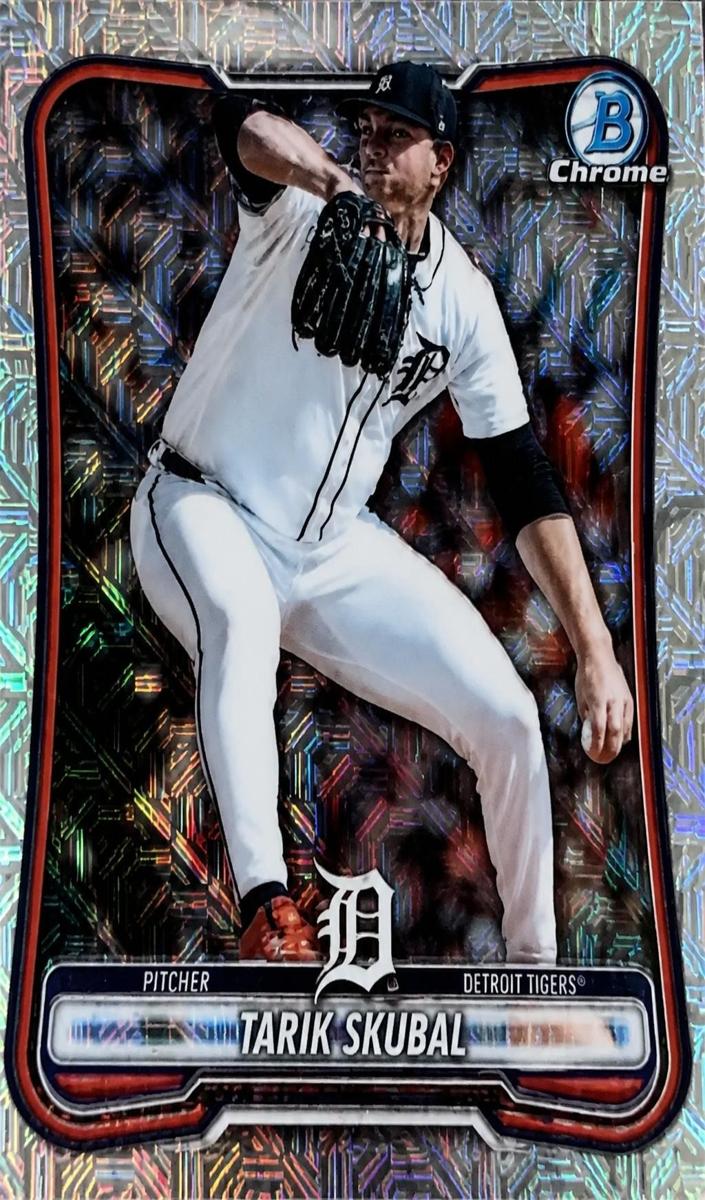Tarik Skubal 2026 Bowman Mega Box card