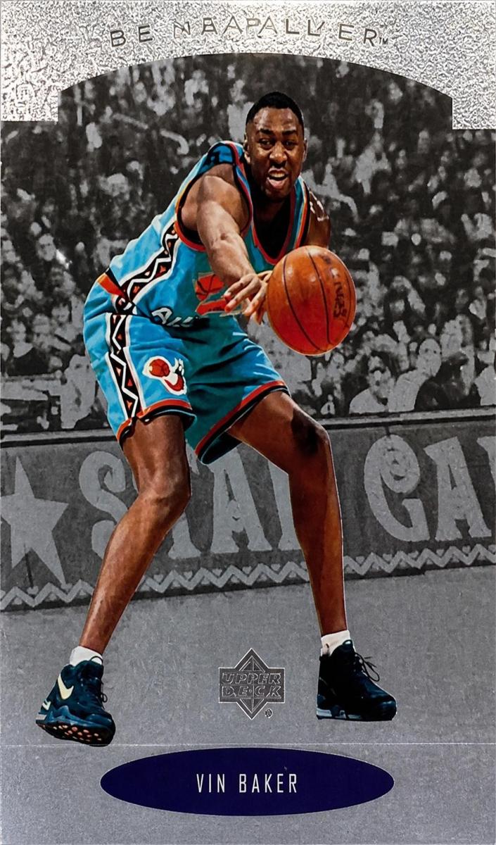 1995 SP Vin Baker #AS6 card