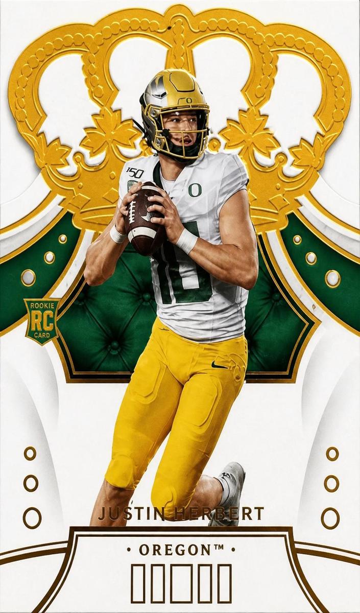 2020 Justin Herbert [Blue] #14