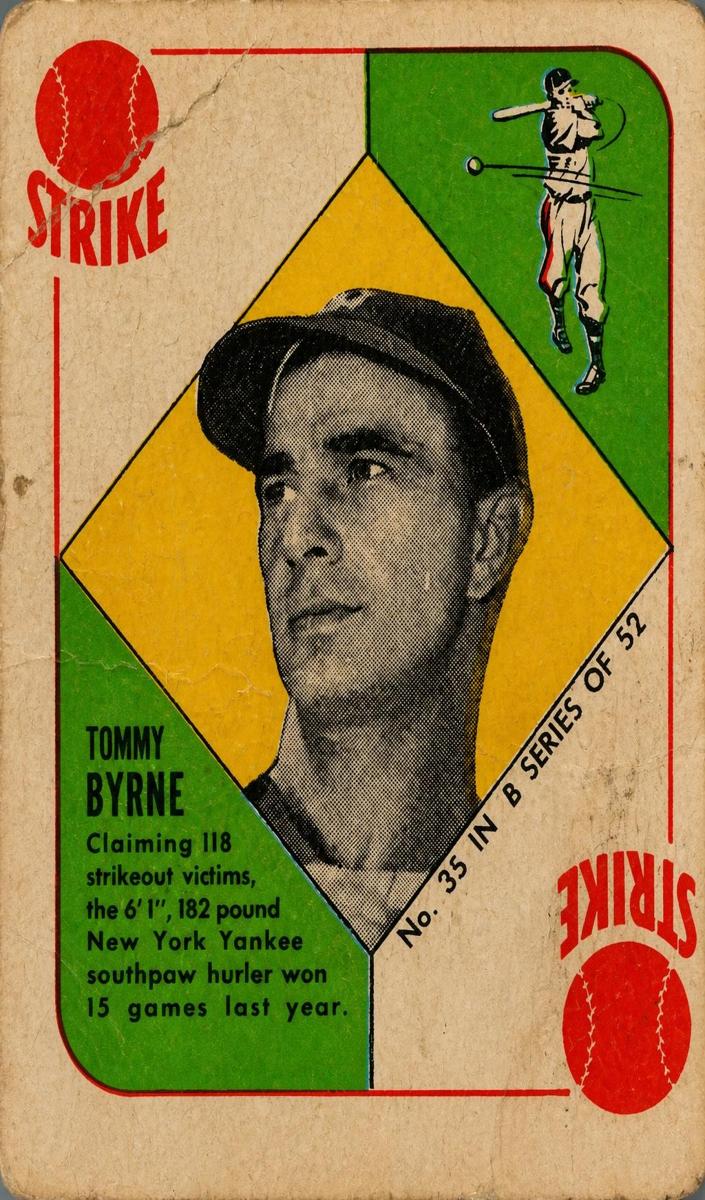 1951 Tommy Byrne #35