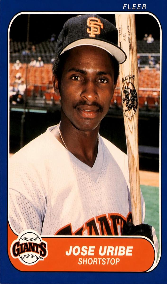 1986 Jose Uribe #552