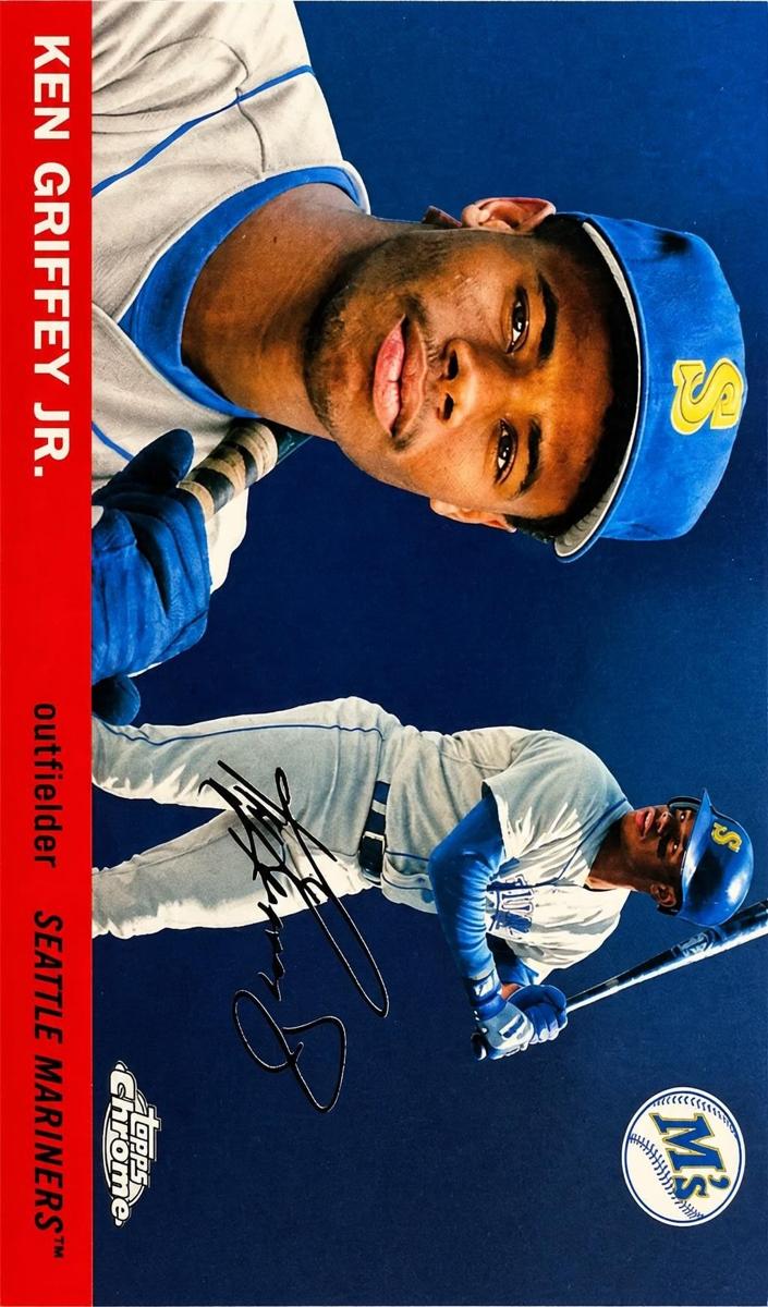 Ken Griffey Jr. 2025 Chrome Platinum card