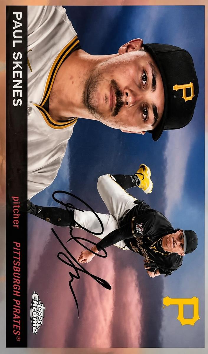 Paul Skenes 2025 Chrome Platinum card