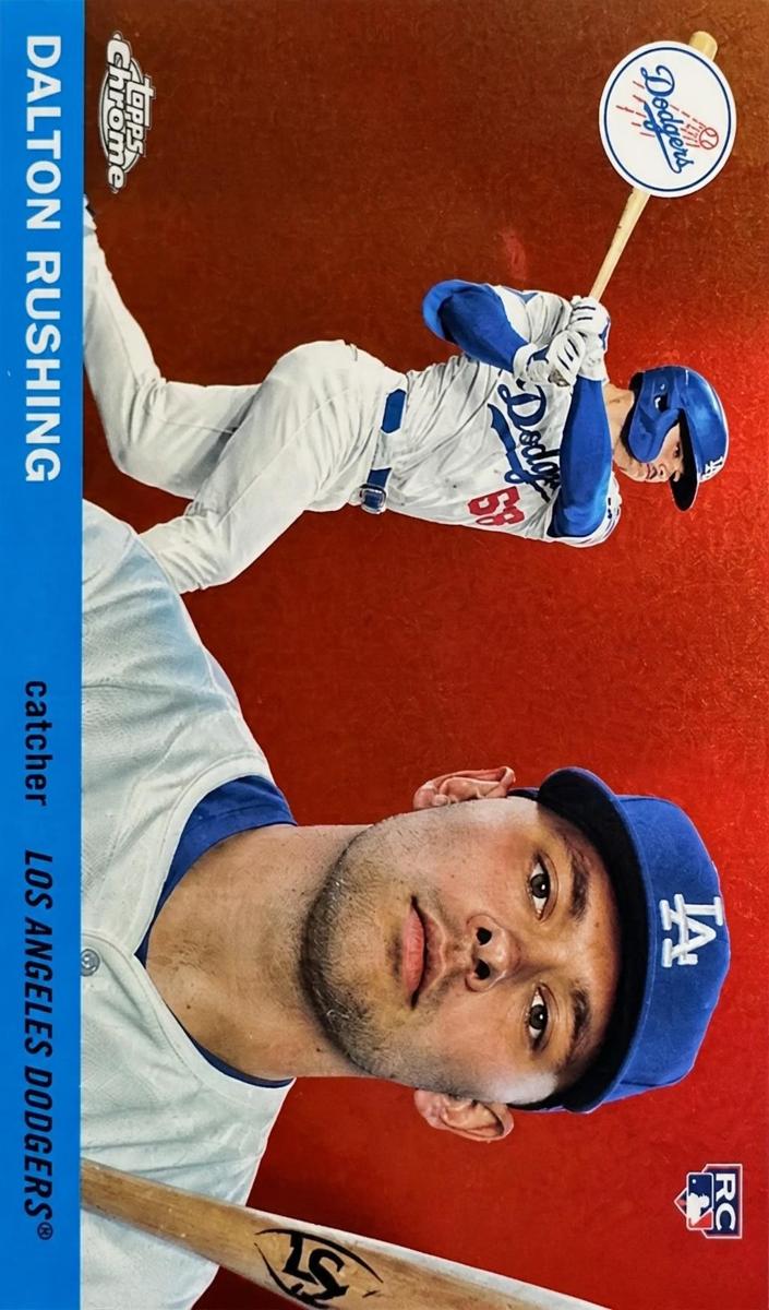 Dalton Rushing 2025 Chrome Platinum card