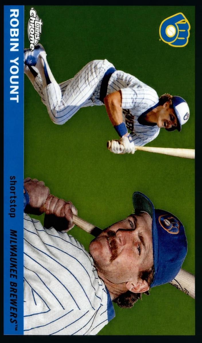 Robin Yount 2025 Chrome Platinum card