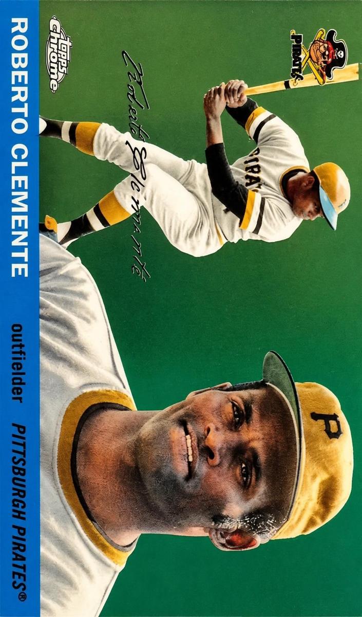 Roberto Clemente 2025 Chrome Platinum card