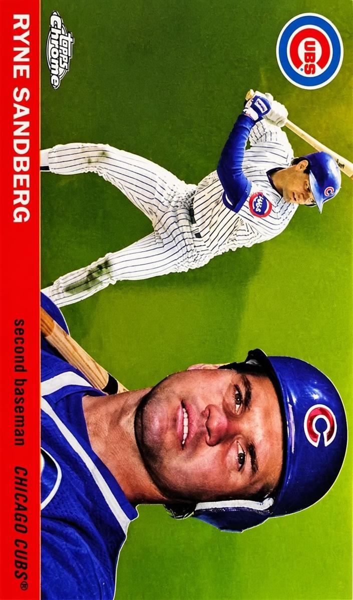 Ryne Sandberg 2025 Chrome Platinum card