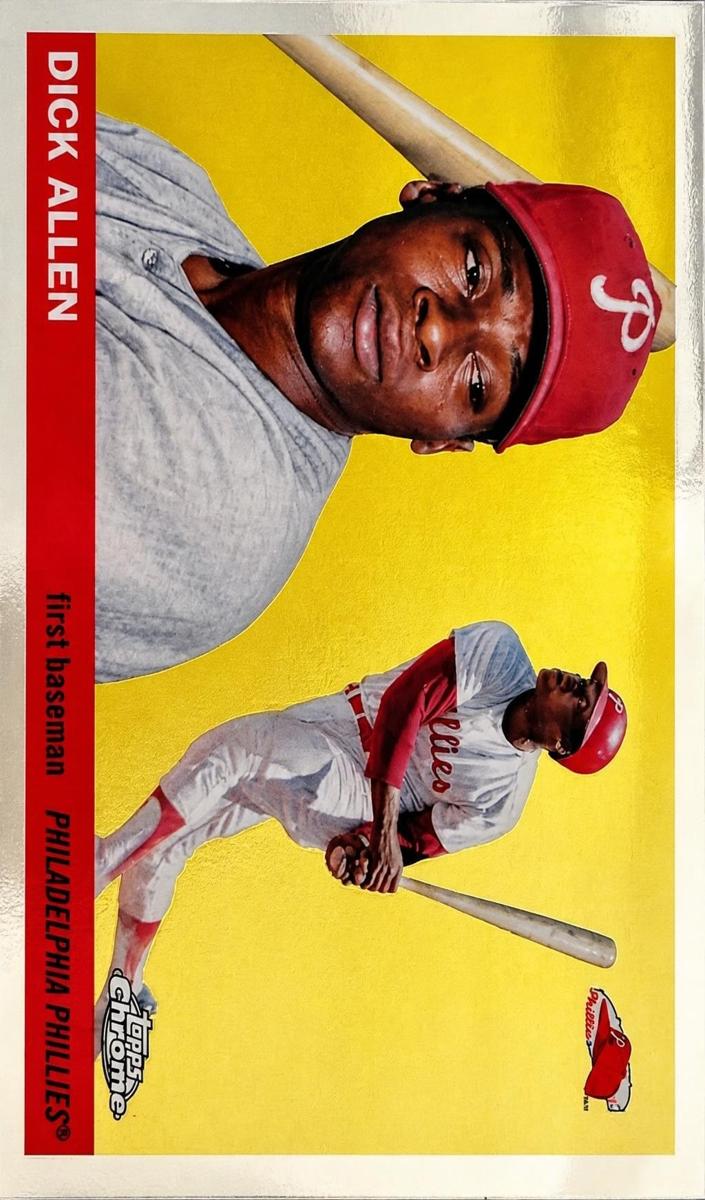 Dick Allen 2025 Chrome Platinum card