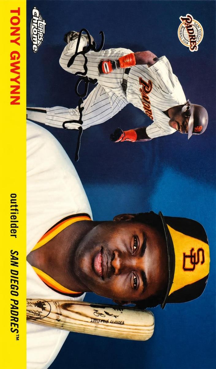 2025 Topps Chrome Platinum Tony Gwynn [Refractor] #431 card