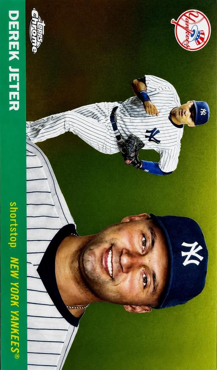 Derek Jeter 2025 Chrome Platinum card