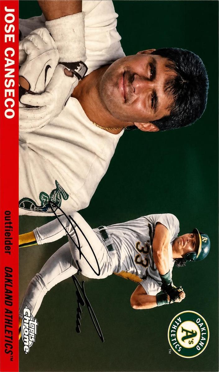 Jose Canseco 2025 Chrome Platinum card