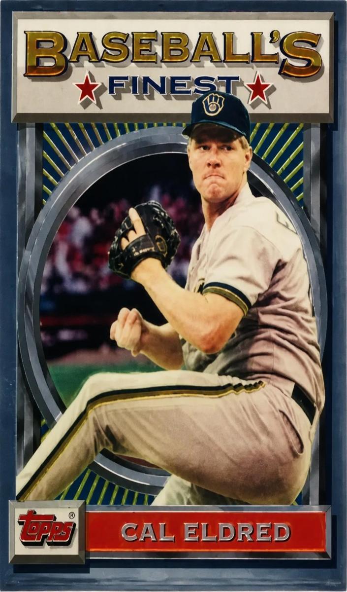 1993 Topps Finest Cal Eldred #147 card