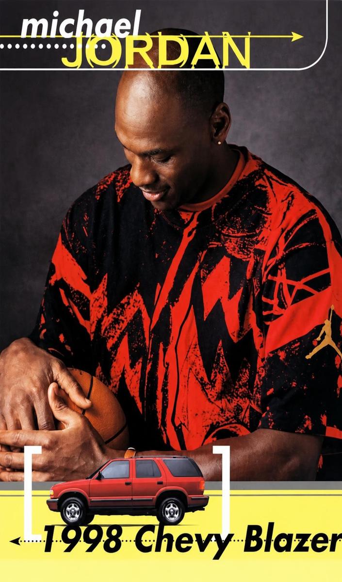 1998 Michael Jordan [Looking Down] #NNO