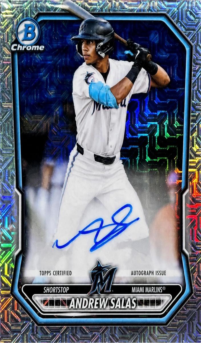 Andrew Salas 2026 Bowman Mega Box card