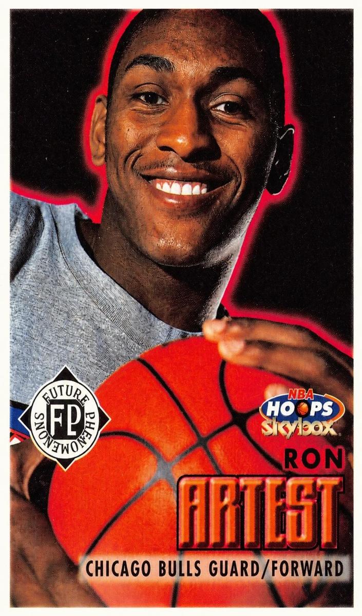 1999 Hoops Ron Artest #166 card