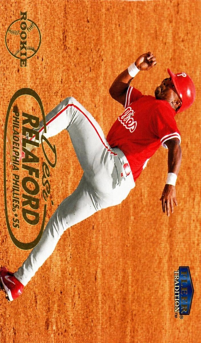 1998 Fleer Tradition Desi Relaford #547 card