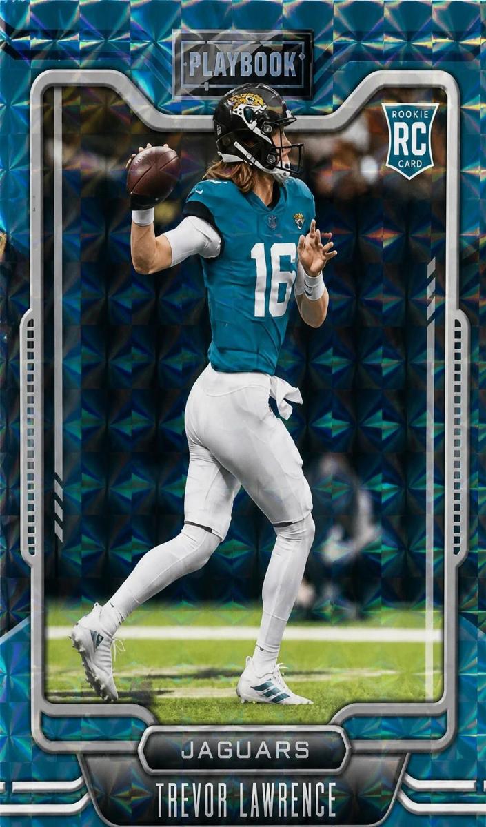 2021 Panini Playbook MOSAIC #101 Trevor Lawrence front