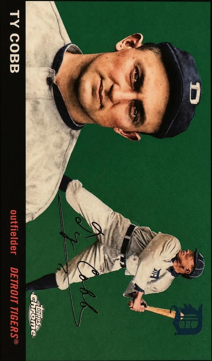 Ty Cobb 2025 Chrome Platinum card