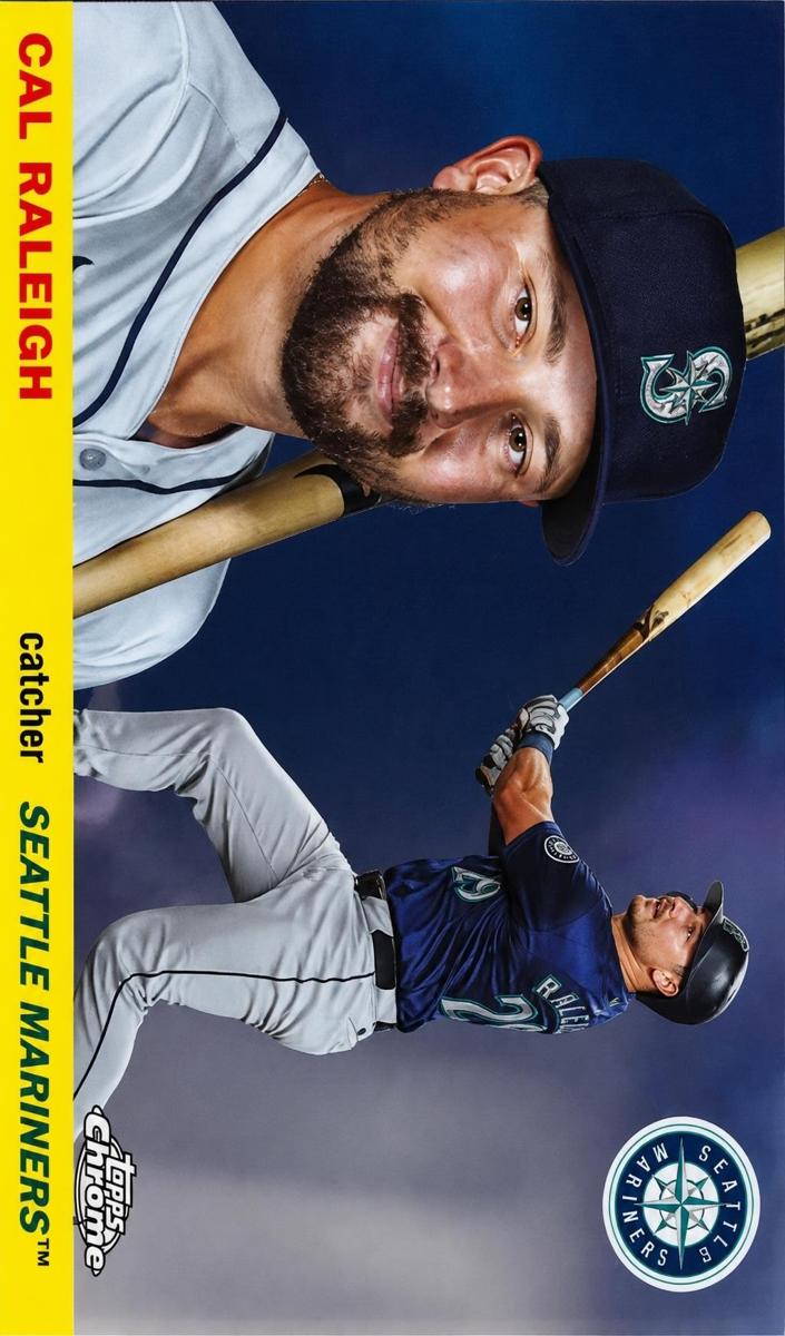Cal Raleigh 2025 Chrome Platinum card