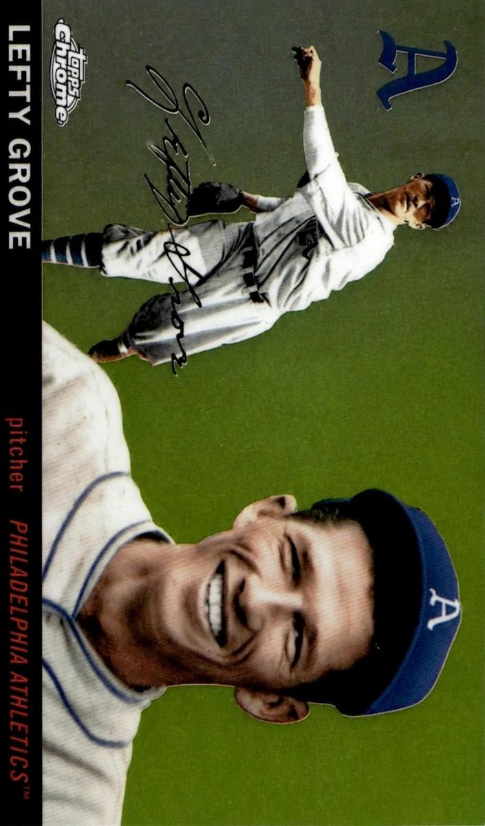 Lefty Grove 2025 Chrome Platinum card