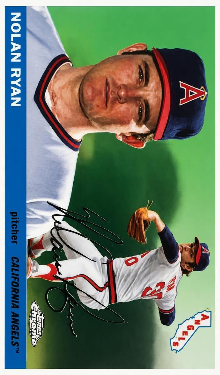Nolan Ryan 2025 Chrome Platinum card