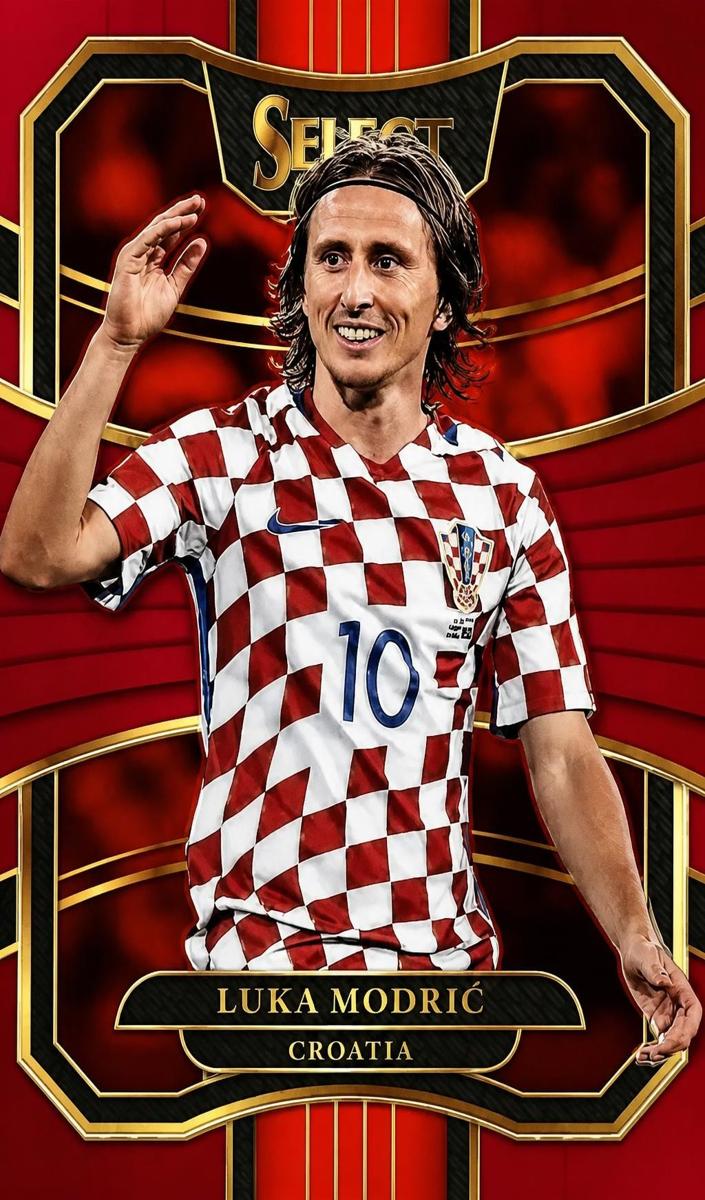 2017 Panini Select Luka Modric [Maroon] #59 card