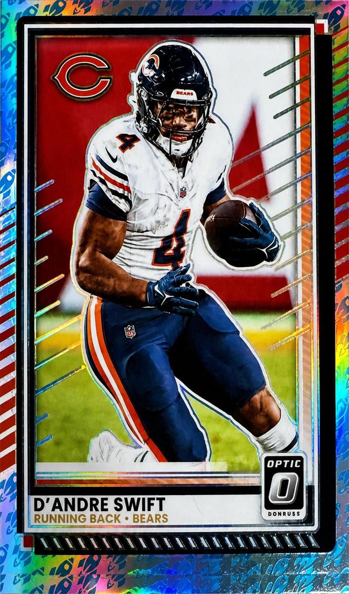 D'Andre Swift 2025 Donruss Optic Football card