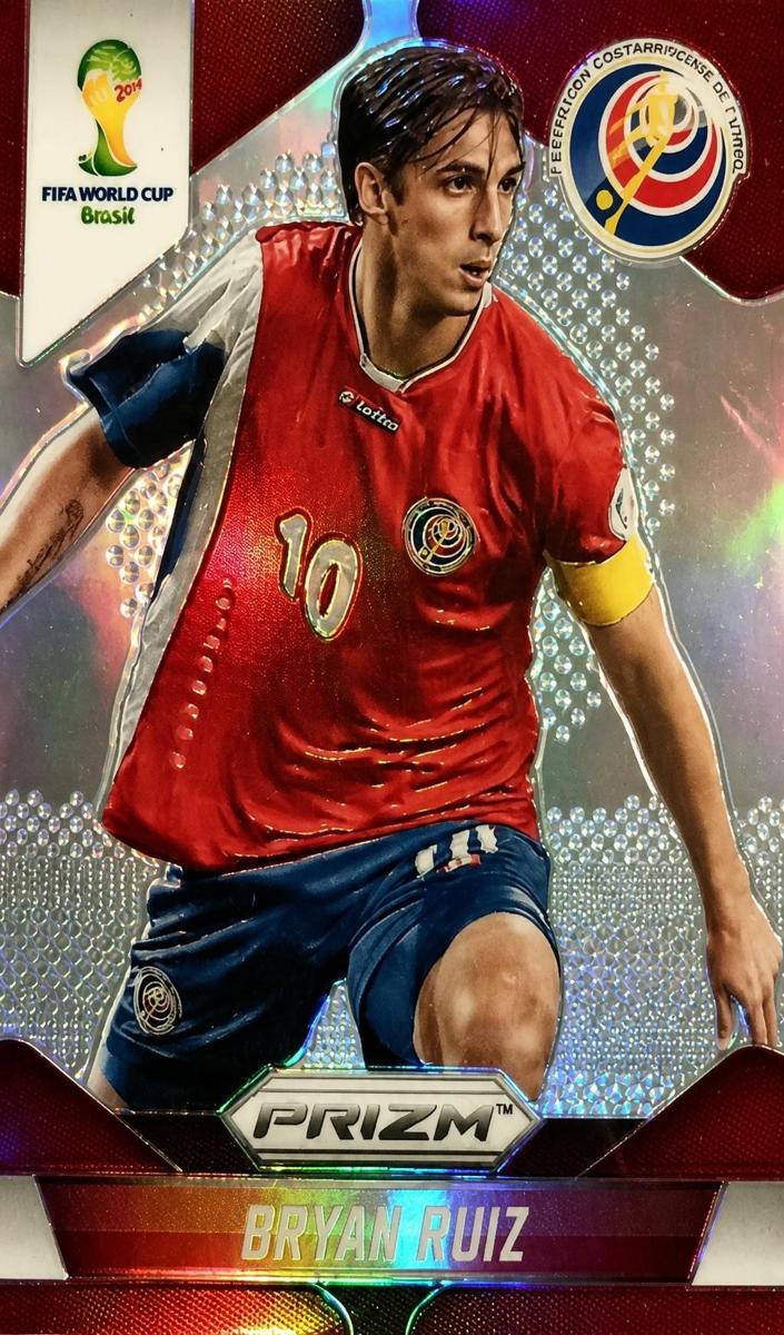 2014 Panini Prizm World Cup Bryan Ruiz [Silver] #56 card