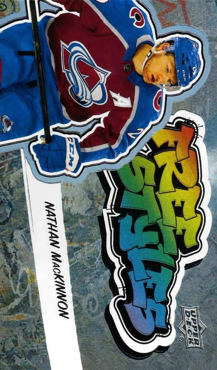 2022 Upper Deck Nathan MacKinnon [Red] #FS-14 card