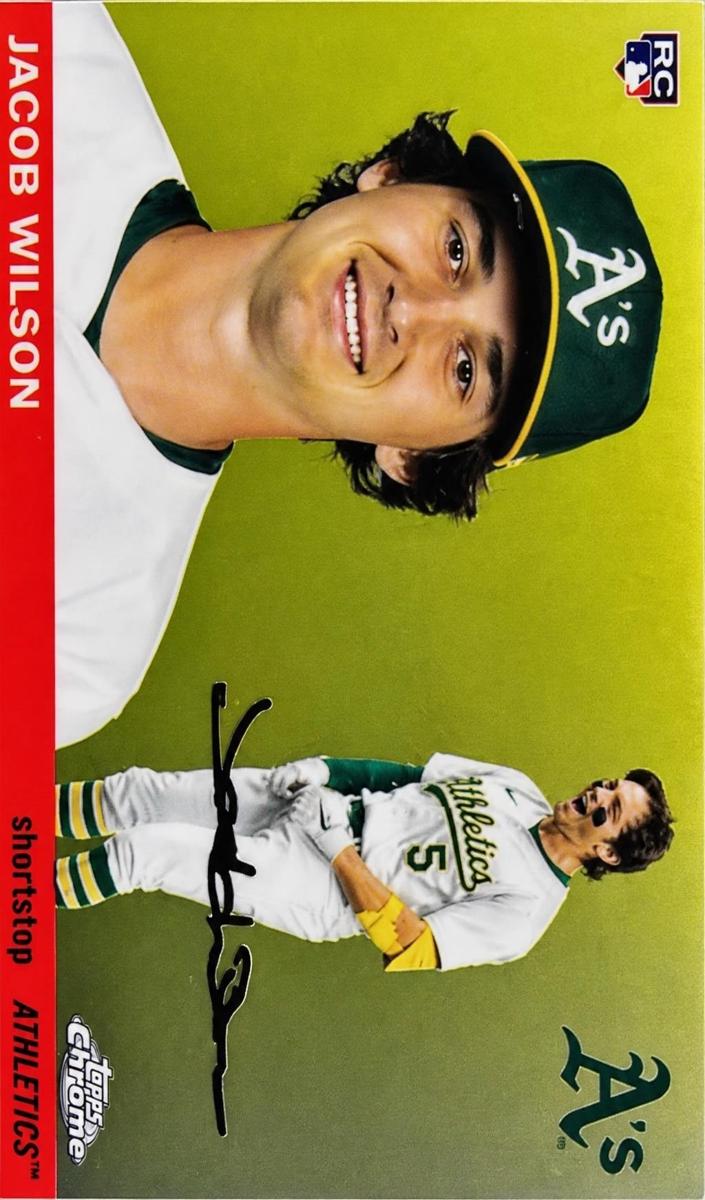Jacob Wilson 2025 Chrome Platinum card
