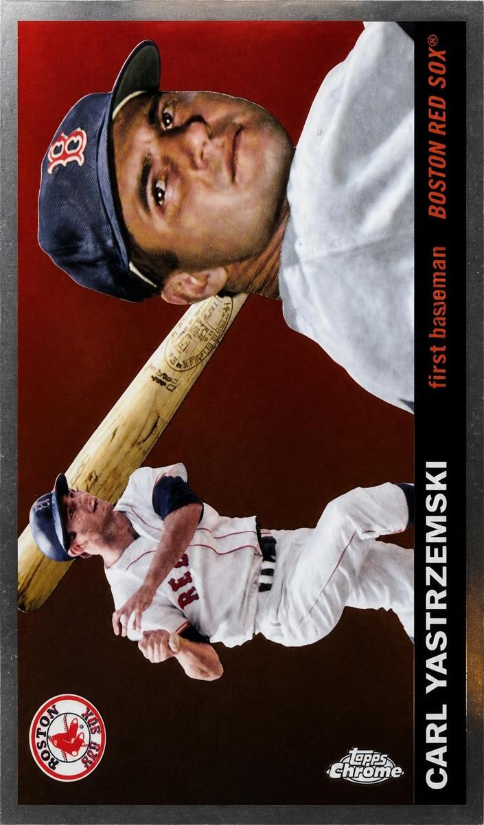 Carl Yastrzemski 2025 Chrome Platinum card