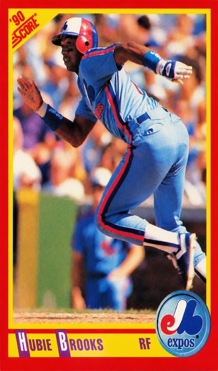 1990 Hubie Brooks #299