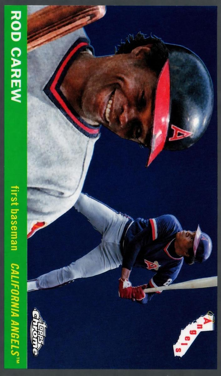 2025 Topps Chrome Platinum Rod Carew #347 card