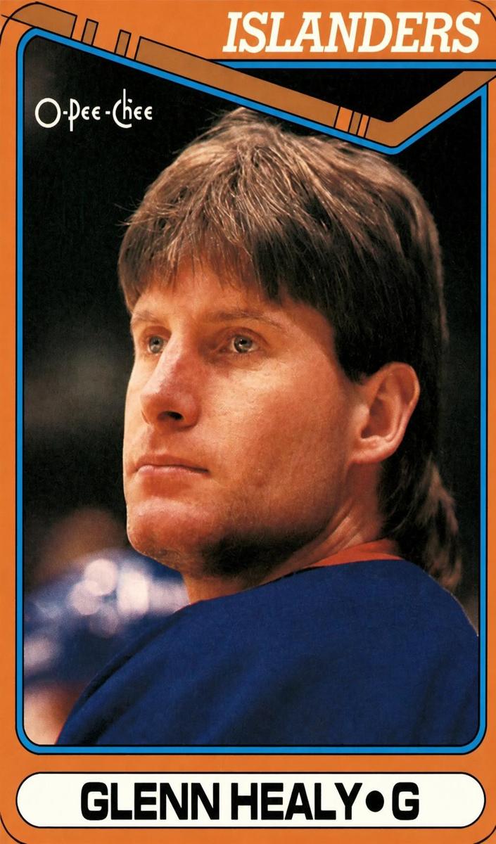 1990 O-Pee-Chee Glenn Healy #400 card