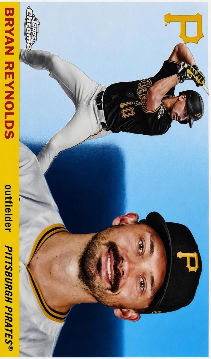 2025 Topps Chrome Platinum Bryan Reynolds [Topps Refractor] #117 card