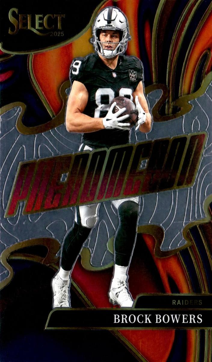 Brock Bowers 2025 Select Football card