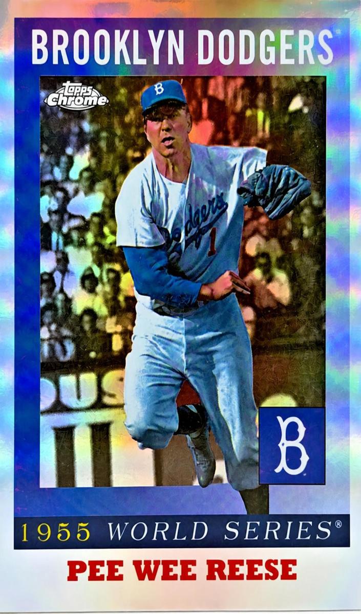 Pee Wee Reese 2025 Chrome Platinum card