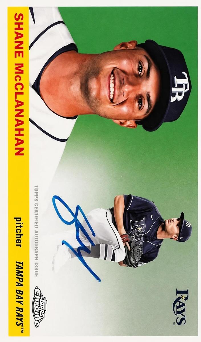 2025 Topps Chrome Platinum Shane McClanahan #CPA-SM card
