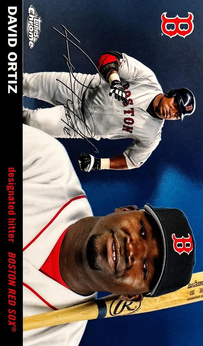 2025 Topps Chrome Platinum David Ortiz [Topps Refractor] #344 card