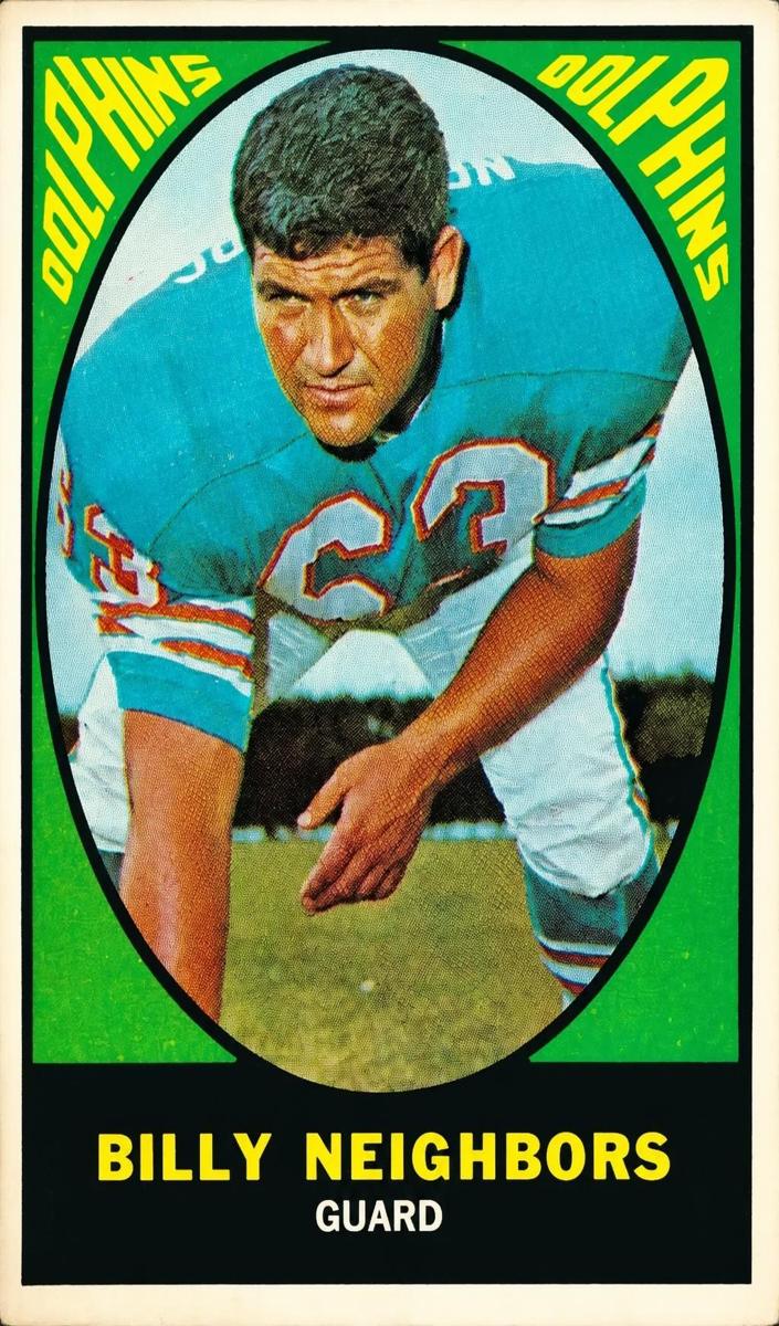 1967 Billy Neighbors #84