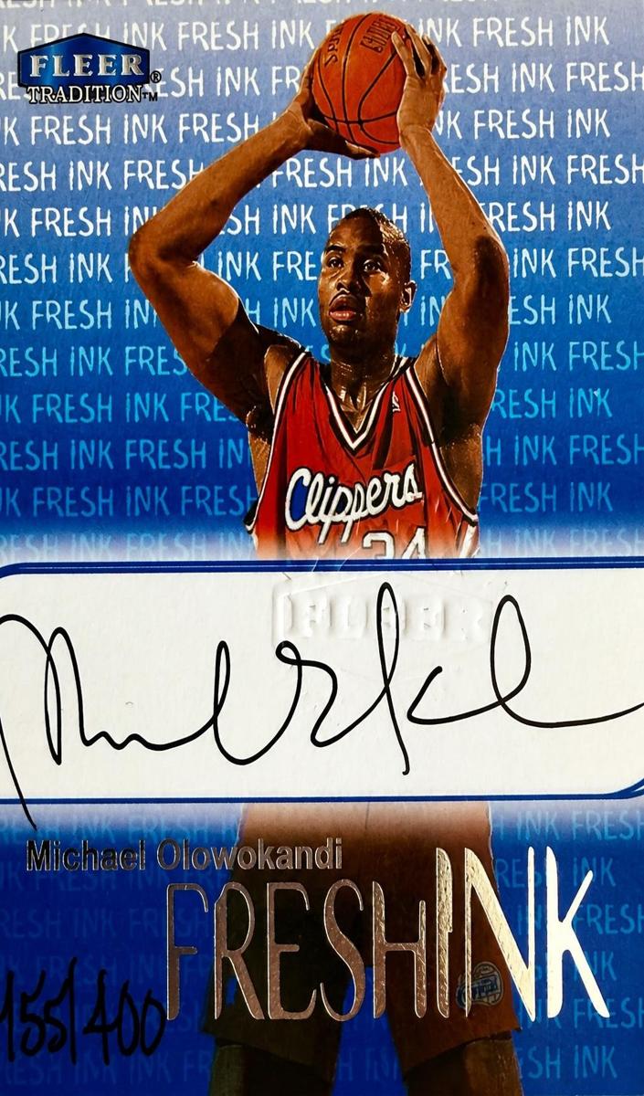 1999 Fleer Tradition Michael Olowokandi #NNO card