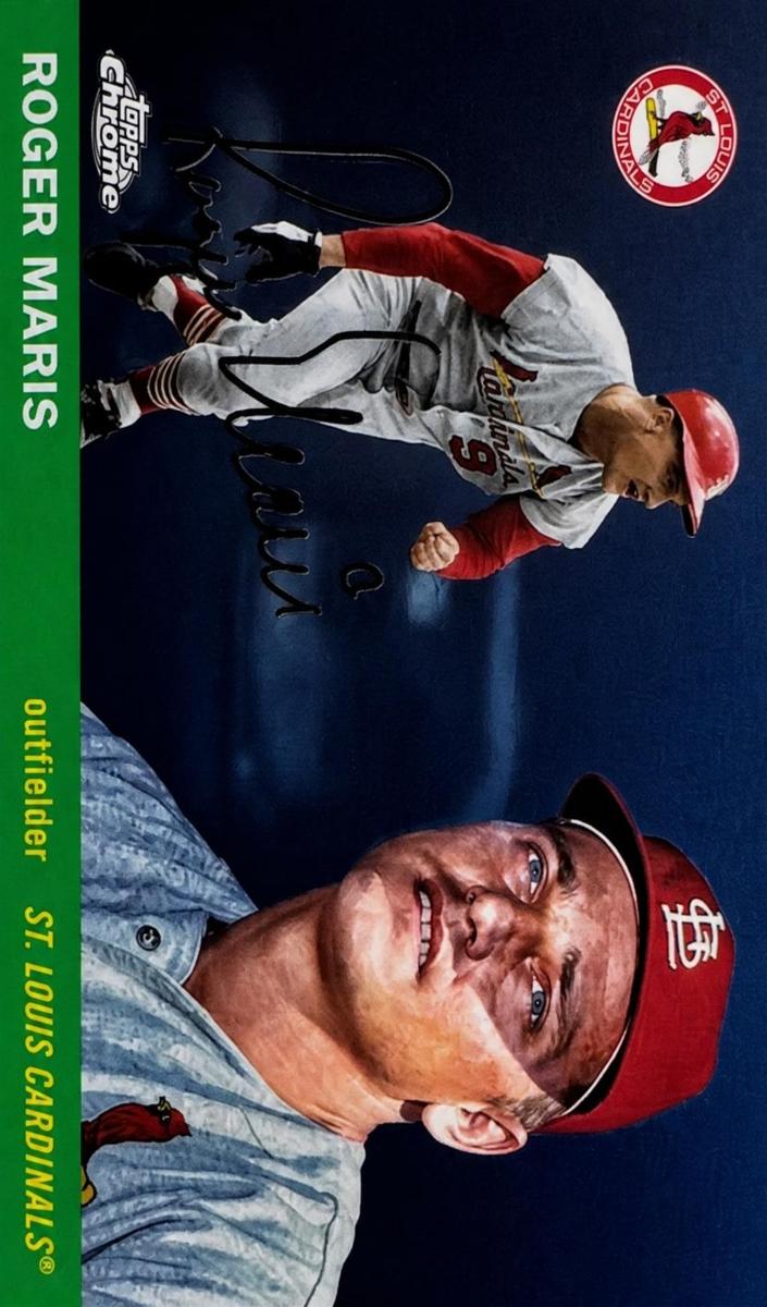Roger Maris 2025 Chrome Platinum card