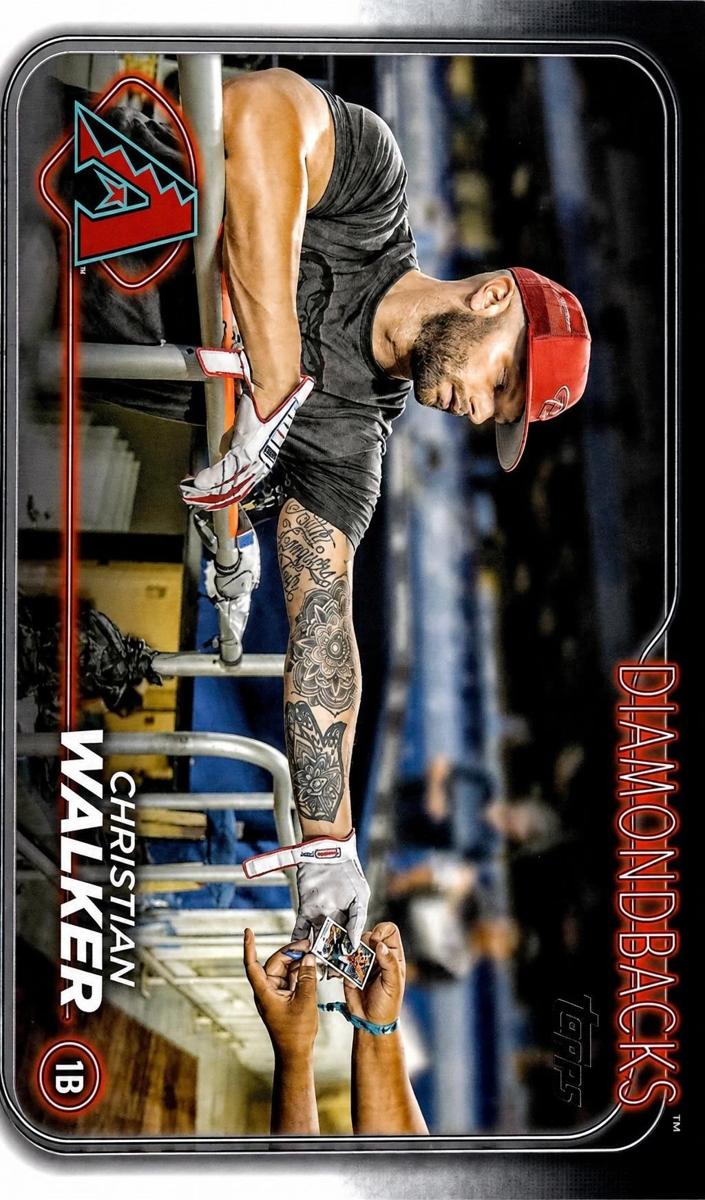 Christian Walker 2024 Topps Series 1 card