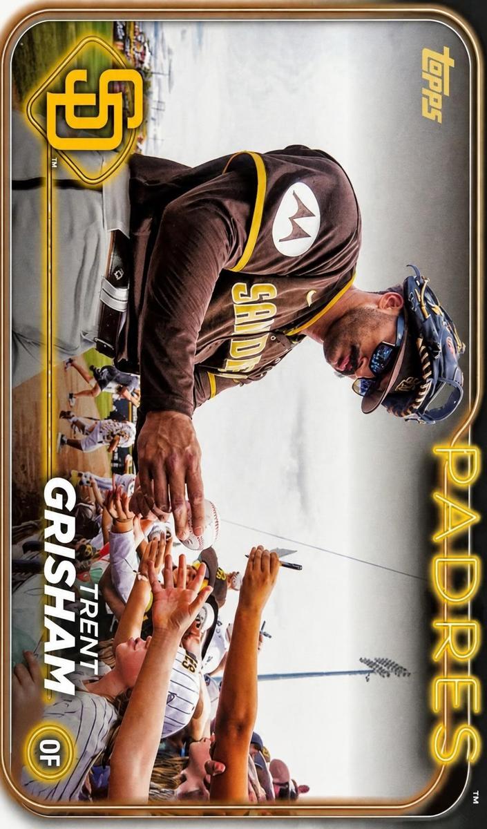 Trent Grisham 2024 Topps Series 1 card