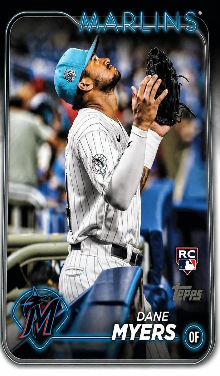 Dane Myers 2024 Topps Series 1 card
